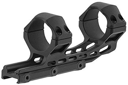 UTG Unisex Utg Accusync 34 mm profil fuld 50 offset ringbeslag Intergralmontage, Schwarz, Einheitsgröße EU