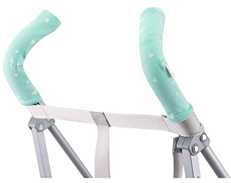 JYOKO KIDS Griffhülse für Kinderwagen (MINT SPARKLES)