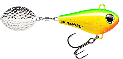 SpinMad 16g Jigspinner - Spinnköder, Farbe Lieblingsköder:Green Lemon