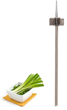 Cortador de Cebolla de Acero Inoxidable para Cortar Verduras en Forma de Flor Diseño Ergonómico y Fácil de Limpiar Ideal para Cocina Hogar