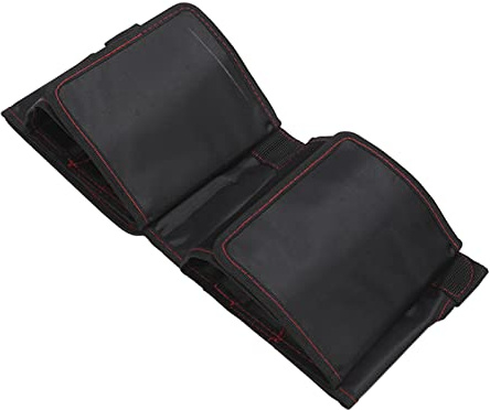 HOHXFYP Correa para Las Piernas de Silla de Ruedas, Correa de Pantorrilla de Sujeción Ajustable Negra, Cinturón de Reposapiés de Tela Oxford Cómodo y Transpirable para Discapacidades