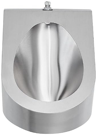 CYMYYDS Urinoirs pour Hommes pour Toilettes, Urinoir Mural en Acier INOX, Urinoir à Chasse d'eau à Haute Efficacité pour Toilettes Publiques Commerciales, Urinoir Anti-Débordement,Urinals