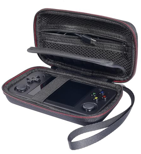 AONKE Hard Travel Case for RG35XX H / RG353M Retro Handheld Game Console, Hard Carry Case, Compatible with RG35XX H RG353M