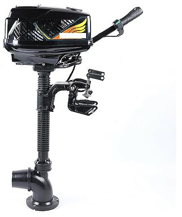 Außenbordmotor für Boote, Hochleistungs-Außenbordmotor ohne Bürste, 4 PS, 1000 W, Fischerbootmotor, max. 15 km/h, Bootszubehör, Marine für Gummiboote, Schlauchboote, Fischerboote