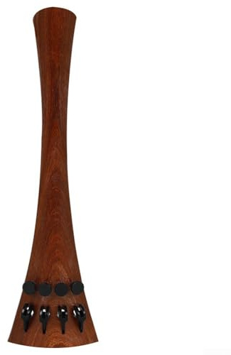 Saitenhalter aus Mahagoni, 4/4 Cello Saitenhalter Redwood Metall Herstellung klassischer Stil Saitenhalter für Cello Saitenhalter Ersatzteil
