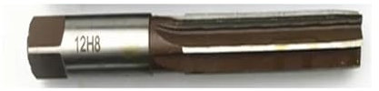 WUWMTUTCK H8 Manual Straight Slot Reamer 2-40mm, 9Sicr Manual Square Shank Reamer, Manual Reaming and Precision Cutting Milling Cutter(1pcs 17mmH8)