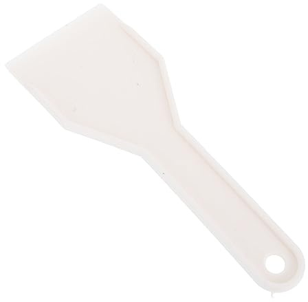 INOOMP Pala Da Ghiaccio in Plastica Per Congelatore e Frigorifero, Sbrinatore Portatile Manico Antiscivolo e Protezione Mani, Raschietto Pratico Per Uso Domestico