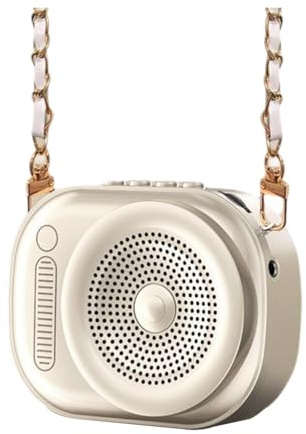 Xinsheinelry PA portatile per gli insegnanti con design ricaricabile per lezioni e presentazioni all'aperto ABS corpo portatile dispositivo di amplificazione del suono