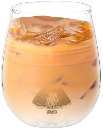 Genérico Copa De Vidrio De Árbol De Navidad | Centros De Mesa Anti-Vuelco - Copas de Vino y Tazas de Té Modernas con Diseño de Árbol - Para Sala De Estar Bar Restaurante Boda Fiesta Té Leche Agua