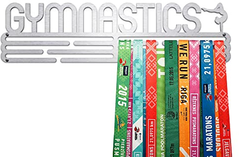 United Medals Gymnastics Medaillenhalter Stahl | Medaillen Aufhänger | Medal Hanger Holder Display Rack