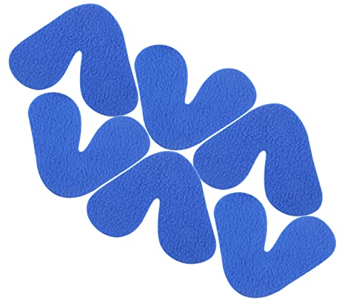 GLEAVI Nasenpads Aus Weichem Velours 6 Stück Zuschneidbar Doppelseitiges Klebeband Hautfreundlich Angenehm Für Täglichen Nasenschutz
