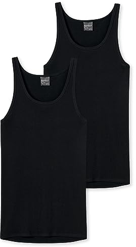 Schiesser Herren 2 PACK Unterhemd - Original Feinripp