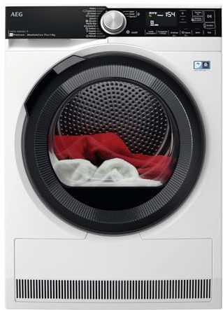 Asciugabiancheria Aeg 916 099 252 SERIE 9000 TR9T94ABYS 3D Scan White