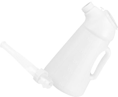 FUNOMOCYA Maschinenölflasche Mit Ausguss Ölkessel Behälter Fahrzeugpumpe Öler Auto Motorölflasche Ölbehälter Flüssigkeitsbehälter