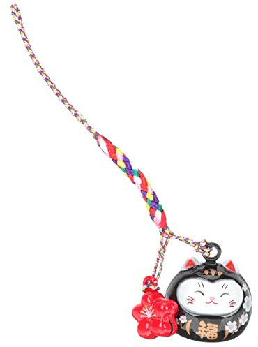 BESTYASH 2 Stück Katzen-taschenanhänger Und Schlüsselanhänger Im Japanischen Stil Hängendes Ornament Auto-
