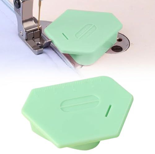 Yamobi Guide de couture magnétique pour machine à coudre - Accessoire de couture magnétique - Aide à l'ourlet pour machine à coudre avec échelle de mesure - Outil de couture pratique pour des projets