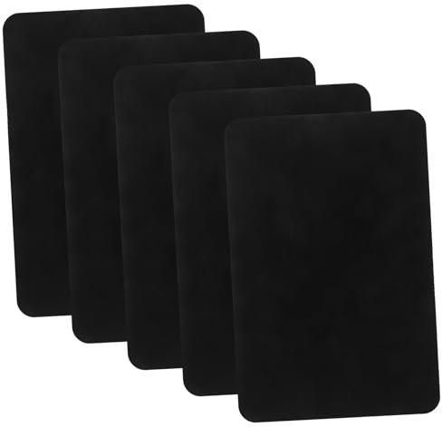 Homoyoyo 5pcs CD Disc Cleaner Vinyl Records Cleaning Cloths Made of Soft Fiber, Removes Dust with Comfortable Touch, for Record Maintenance Routine and Vinyl Accessories