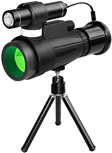 Hochleistungsfernglas, Fernglas Einsteiger-Teleskop Schwarze Monokular-Teleskope Infrarot-Zielfernrohr 12-Port-Zielfernrohr mit Zwei Größen Monokular für drinnen/draußen