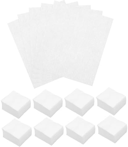 UTHCLO 1200stücke Wattepads Für Make-up-entfernung Einweg-gesichtstücher Aus Weißem Filz Saubere Einweghandtücher Für Gesicht Wiederverwendbare Wattepads Zum Abschminken Mehrzweck-reinigu
