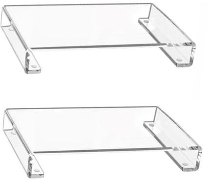 Rdxanc Cristaux élégants en acrylique transparent pour salle de bain et cuisine, robuste et facile à utiliser