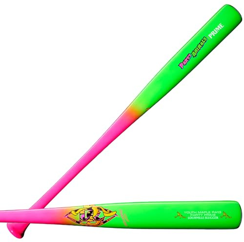 Louisville Slugger Youth Prime Party Animals RA13 Mazza da baseball in acero