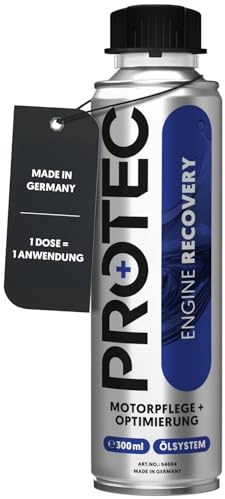 ProTec+ Engine Recovery für Benzin und Diesel Fahrzeuge 300 ml I 2in1 Öl Performance Booster & Leistungsverbesserer zur Verwendung nach dem Ölwechsel