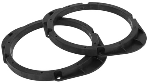 Anillo espaciador de altavoz for vehículos Mazda, adaptador de Tweeter de 5x7 a 6,5 ​​pulgadas, soporte de montaje, Subwoofer de Audio for coche resistente al agua ABS negro