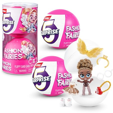 5 Surprise Fashion Fairies von ZURU, Geheimnis, Sammelartikel, Mode, Fee, Überraschung, Auspacken (2 Kapsels)