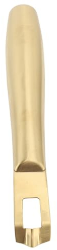 Lemon Peeler Zester Tool Stainless Steel Lemon Peeler Orange Rind Peeler Tool Kitchen Peeler Tool for Fruits Vegetables (Gold)