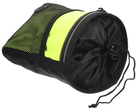 BESPORTBLE Hundefutterpaket Hundetasche Für Draußen Hundeleckerli Canvas Hundetasche Gummibonbons Für Hunde Runde Blanke Haustiermarken Hunde Outdoor Tasche Hundemarke Blanke