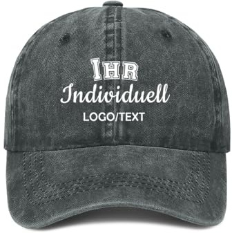 ERICAT personalisiert Cap personalisierte Basecap personalisierte Baseballkappe mit Foto/Logo/Text Cap selbst gestalten,personalisiert Klassische Trucker-Kappe für Männer Frauen