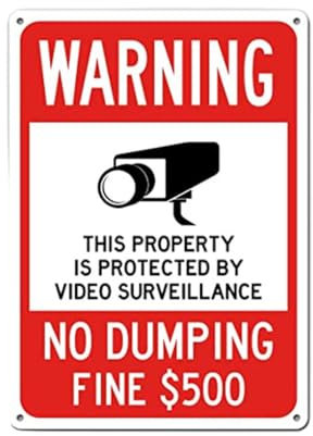 mophrati Cartello in metallo in alluminio chiaro ed efficace per vari luoghi Cartello di avvertimento in lega Luoghi applicabili resistenti agli agenti atmosferici, 15 * 20 cm