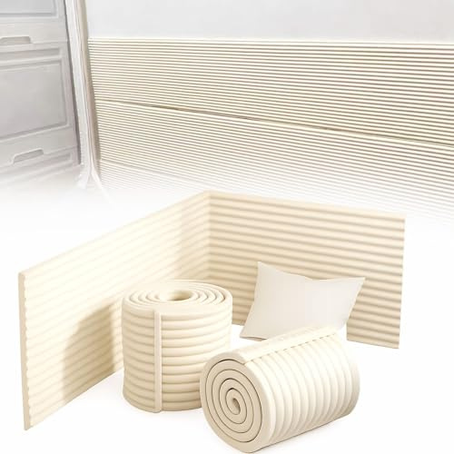 Wandpolsterung Antikollisions-Wandpolster Für Kinder, Gepolstertes Kopfteilkissen, Selbstklebend, Länge 200 Cm, Wandkissen, Gepolsterte Paneele Für Tatami/Kinderzimmer/Kinderzimmer(A,W 15cm)
