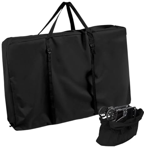 Generico Bolsa de transporte para silla de ruedas, cubierta impermeable plegable | Organizador de viaje resistente para jardín, silla, eventos, playa, camping, picnic al aire libre