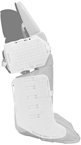Rollerfly Goalie Slide piatti per Inline o Ball hockey, White