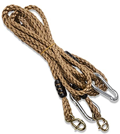 Jaques of London Swing Seat Rope Extension | Accessories used for Outdoor Garden | Tree Strap Rope Extension | Since 1795