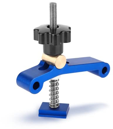 T-Slot Clamps, T-Track Clamp Woodworking Tool Suitable for Many Woodworking and Metalworking Applications,Hold Down Clamp Set for T-Slot T-Track Wood Working