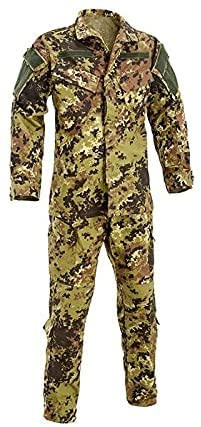 DEFCON 5 D5-1650LF VI UNIFORME COMBAT LANDING FORCE RIPSTOP POLYCOTTON VEGETATO ITALIANO (XL)