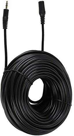 minifinker Cavo di prolunga Audio da 3,5 mm Maschio a Femmina, Cavo Audio 10 m15 m, 20 m, 25 m, 30 m 3,5 mm Maschio, Compatibile con dispositivi con Porta Aux Standard da 3,5 mm(30 Meters)