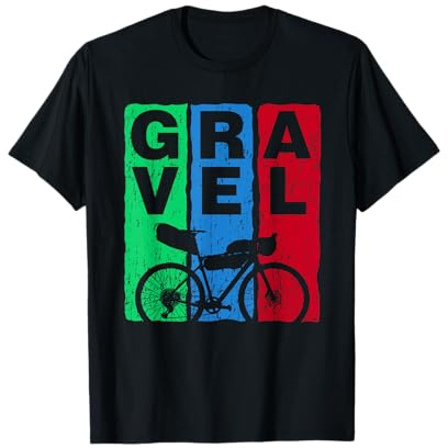 Vélo de gravier - Gravel Vintage T-Shirt
