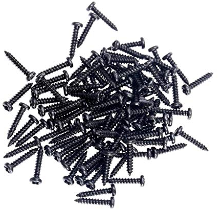 Gipskarton Schrauben 100 stücke M2X10mm Phillips Kopf Micro Laptop Schrauben Pan Head Selbstklopfen Elektronische Kleine Holz Maschinenschrauben Schwarz Holz Schrauben Phillips Selbstschneidende Schra