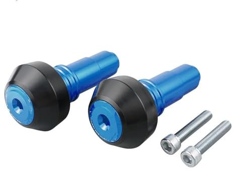 Rahmenschieber Motor Sturzpads Für 701 Für Supermoto Für Enduro 2016 2017 2018 2019 2020 2021 2022 Fallen Protector Crash Pads Motorrad Rahmen (Color : Blau)