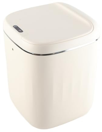 FILFEEL Poubelle Automatique, Poubelle , Capteur 20 L, Facile à Nettoyer, Poubelle électrique étanche en PP pour Cuisine et Salle de Bain (Modèle rechargeable)