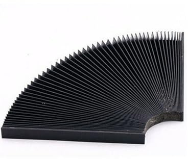 RAHBI Fräsmaschine Flexible Schutz Staub Tuch Drei-proof Tuch Schützende Flache Akkordeon Faltenbalg Abdeckung Werkzeug 1,5 Meter * 15mm CNC leisurely(170mm)