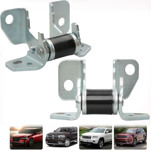 Bisagra de puerta delantera inferior derecha e izquierda | Compatible con Jeep Grand Cherokee Dodge Charger Durango Chrysler 300 2013-2024, sustituye a #55113665AI, 55113665AF, 55113665AG, (para el