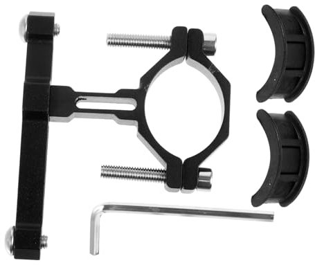 WESIEVYA 1 Set Bike Bottle Cage Adapter Mount Holder for Seatpost Handlebar Lightweight Converter with Double Screw Fixation for Enhanced Stability Compatible with Bikes Bottles