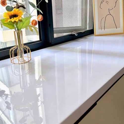 Copertura per davanzale della Finestra in PVC, Davanzale finestra, protezione pannello di copertura davanzali, piano lavoro casa, hotel, cucina, bagno, esterno(40x12cm)