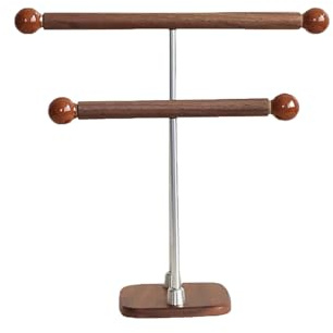 SQOYEI Retro Pastaställ Robust Och Hållbart, Vertikalt Pastatork Stor Kapacitet för Hemlagad Spaghetti Pasta Torkställning(Brown C)