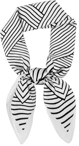 DAMILY Bandana Halstuch Damen，Seidenschal Sommer Schal Faux Seidenschal Quadratische Scarf Square Bandanas Haarschal Kopftuch