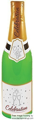 Henbrandt 5x INFLATABLE CELEBRATION BOTTLE 73CM